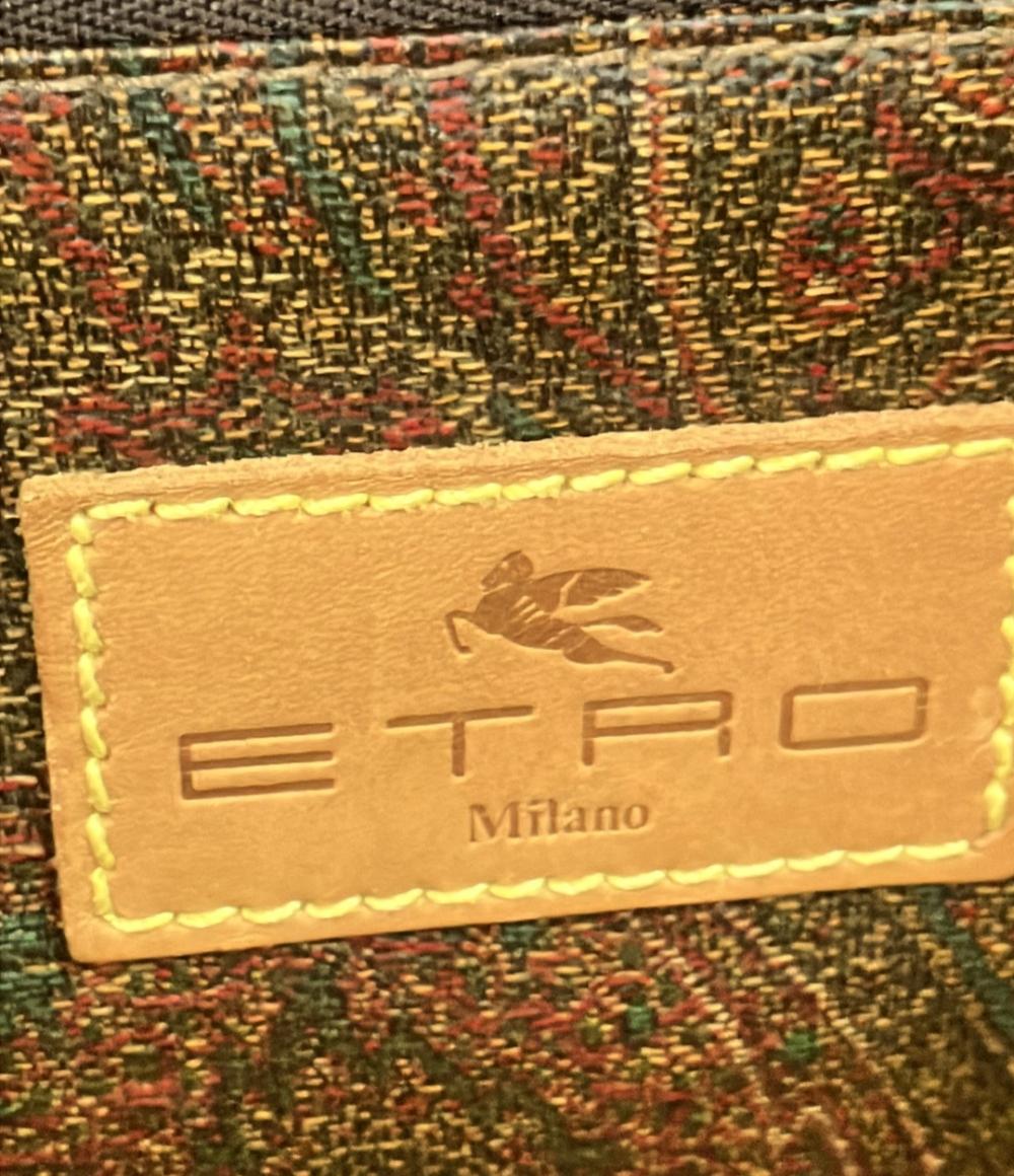 エトロ ペイズリー柄ミニボストンバッグ ユニセックス ETRO