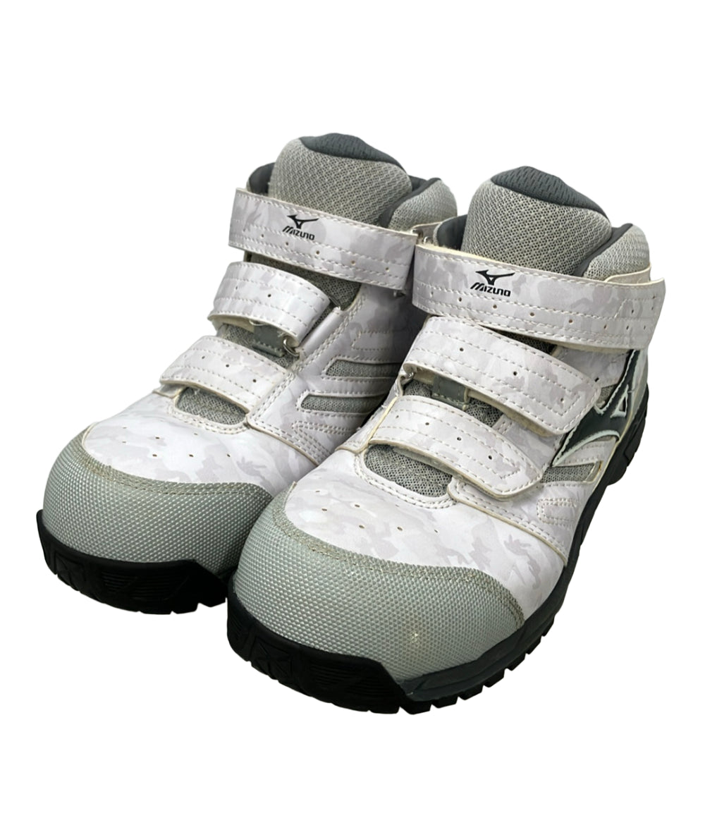 Mizuno ミドルカットスニーカー 安全靴 オールマイティ LS MID レディース SIZE 23.0 ミズノ