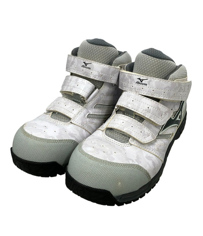 Mizuno ミドルカットスニーカー 安全靴 オールマイティ LS MID レディース SIZE 23.0 ミズノ