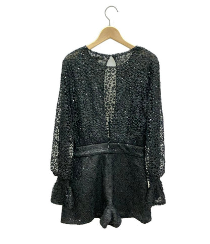 美品 マジェ スパンコールレースパンツワンピース レディース SIZE 36 Maje