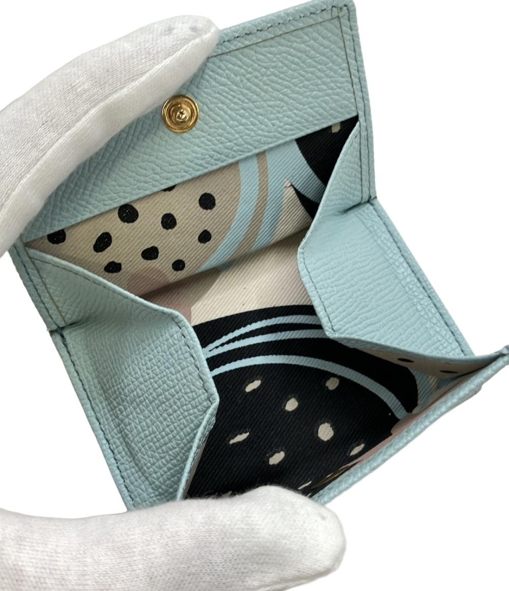 美品 イアンヌ 三つ折り財布 レディース IANNE