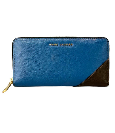 美品 マークジェイコブス ラウンドファスナー長財布 メンズ MARC JACOBS
