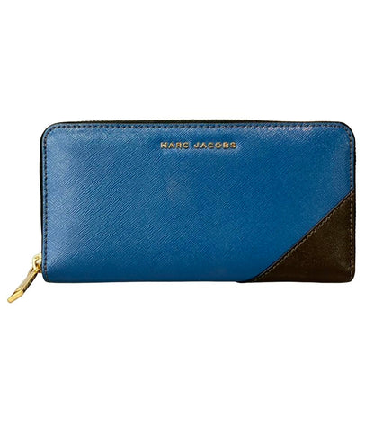美品 マークジェイコブス ラウンドファスナー長財布 メンズ MARC JACOBS