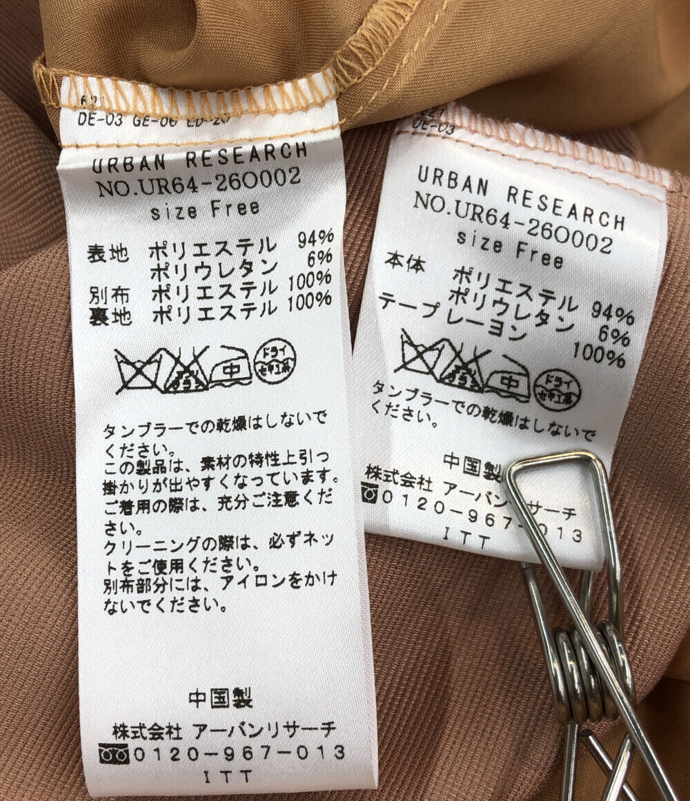 アーバンリサーチ 美品 チュールレイヤードワンピース ブラウス付き      レディース SIZE Free (M) URBAN RESEARCH