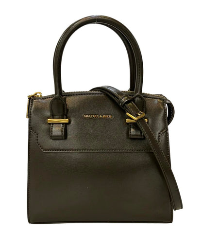 CHARLES&KEITH 2way ハンドバッグ ショルダーバッグ 斜め掛け レディース チャールズ＆キース