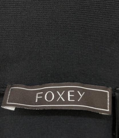 美品 クールネックストレッチニット      レディース  (S) FOXEY BOUTIQUE