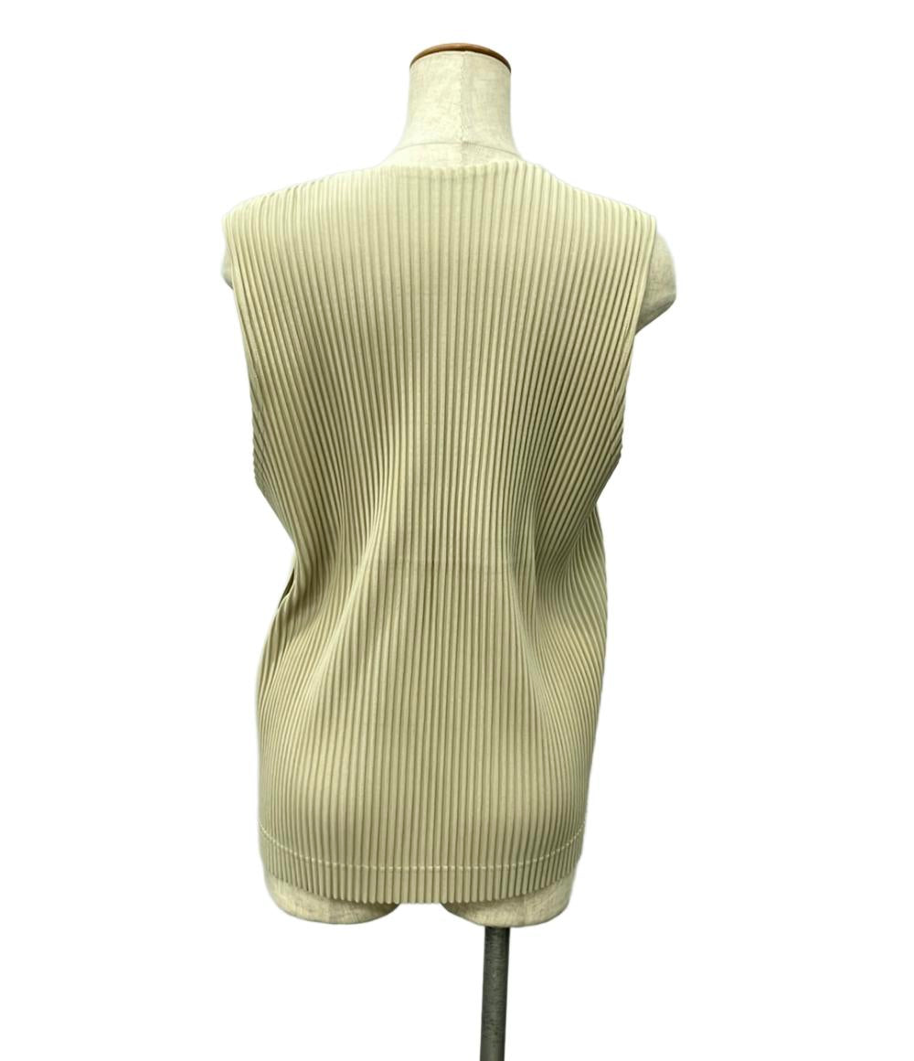 美品 プリーツプリーズ プリーツベスト 2022SS HP21JE167 レディース SIZE 2 (M) PLEATS PLEASE