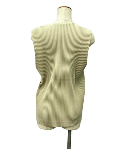 美品 プリーツプリーズ プリーツベスト 2022SS HP21JE167 レディース SIZE 2 (M) PLEATS PLEASE