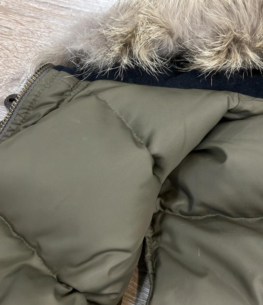 RALPH LAUREN ダウンベスト ファー付き ダブルジップ VRRLLW2360