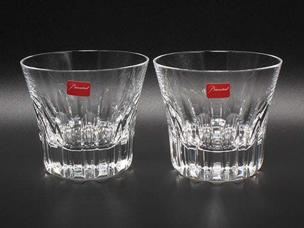 美品 Baccarat イヤータンブラー グラス 2点セット ペア 2011 エトナ バカラ