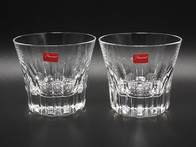 美品 Baccarat イヤータンブラー グラス 2点セット ペア 2011 エトナ バカラ