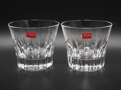 美品 Baccarat イヤータンブラー グラス 2点セット ペア 2011 エトナ バカラ