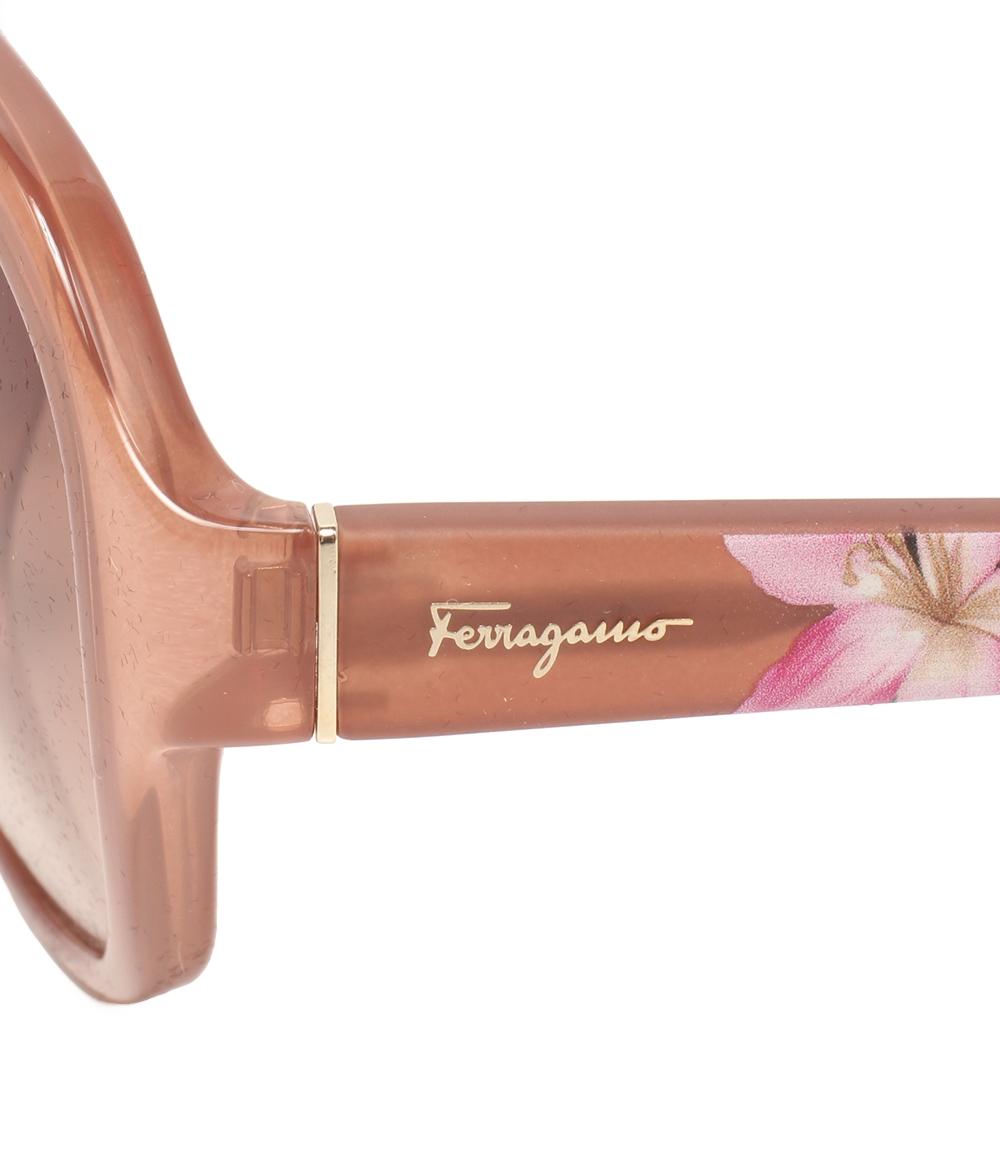 【りーぽん】【美品】Ferragamo ブラウン サングラス ケース付き Salvatore Ferragamo サルヴァトーレ フェラガモ サングラス