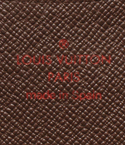 LOUIS VUITTON ラウンドファスナー長財布 ポルトモネジップ ダミエ N61728 レディース メンズ ルイ・ヴィトン