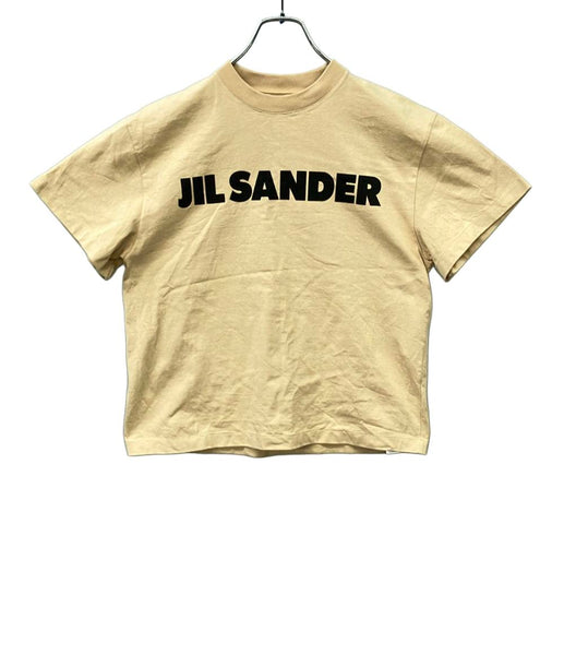 JILSANDER ジルサンダー今期Tシャツ　ベージュ　S JIL SANDER（ジルサンダー） 24SS ベージュ ロゴ 半袖Tシャツ ベージュ