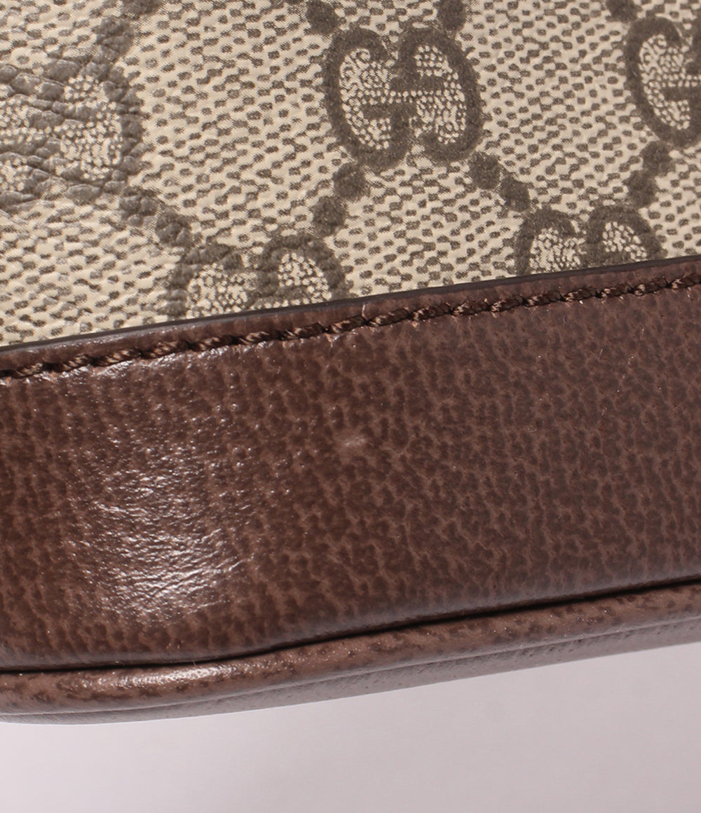 美品 GUCCI 2WAY ハンドバッグ トートバッグ ショルダーバッグ 肩掛け 斜め掛け GGスプリーム 836848 650815 レディース グッチ