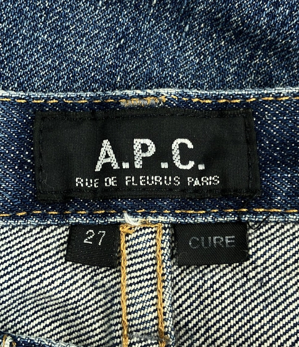 アーペーセー デニムパンツ ウォッシュ加工 レディース SIZE 27 (S) A.P.C.