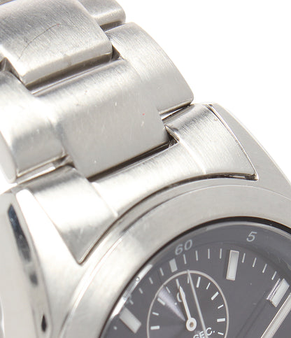 SEIKO 腕時計 クロノグラフ クオーツ ネイビー 7T92-0DM0 メンズ セイコー