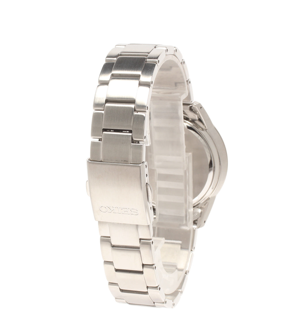 美品 SEIKO 腕時計 スピリット ソーラー ブラック V147-0AV0 メンズ セイコー