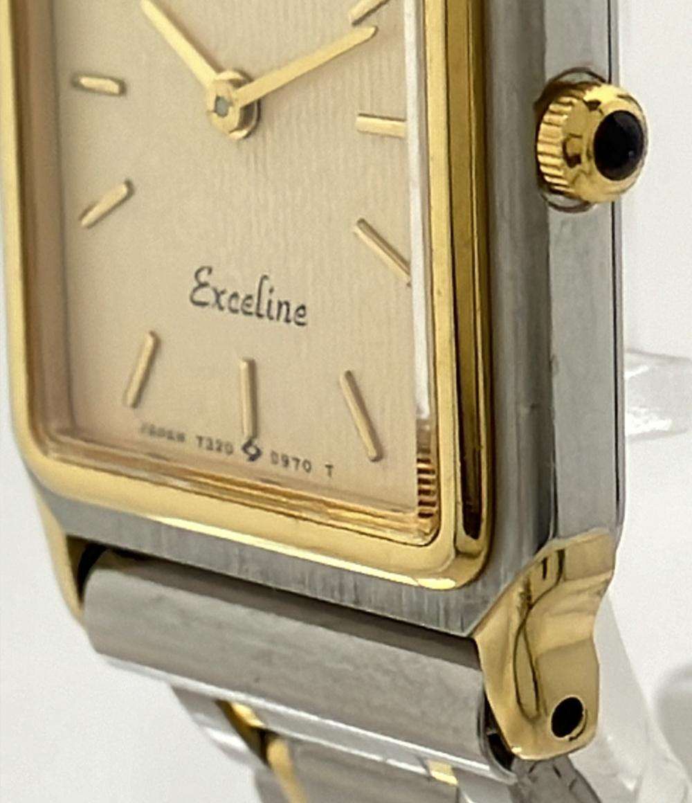 セイコー 腕時計 エクセリーヌ クオーツ ゴールド 7320-6020 レディース SEIKO