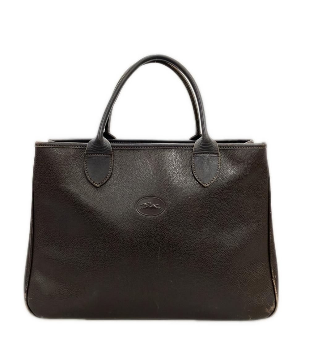 Longchamp トートバッグ レザー レディース ロンシャン