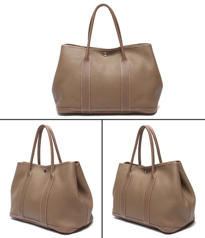 HERMES トートバッグ □K刻印 シルバー金具 ガーデンパーティPM レディース エルメス