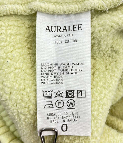 AURALEE スムース ソフト スウェットパンツ 裏起毛 A24AP07TU レディース SIZE 0 (XS) オーラリー
