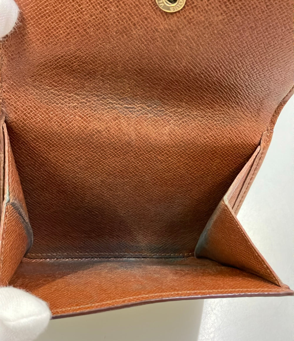 LOUIS VUITTON ダブルホック 二つ折り財布 ポルトモネ ビエ カルトクレディ モノグラム M61652 レディース ルイ・ヴィトン