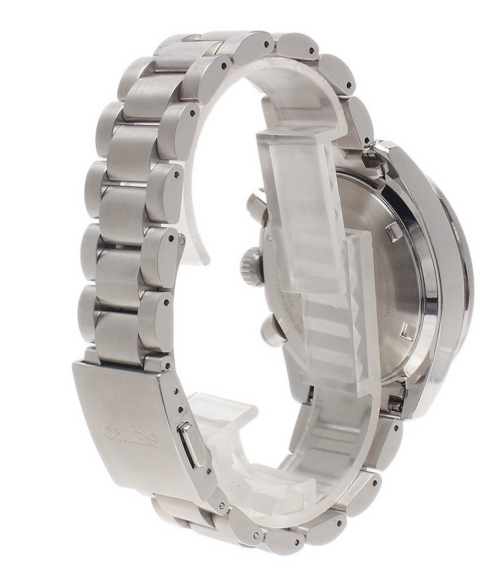 SEIKO 腕時計 プロスペックス スピードタイマー ソーラー ネイビー V192-0AH0 メンズ セイコー