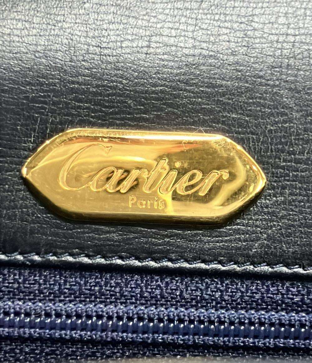 Cartier ショルダーバッグ 斜め掛け サファイアライン レディース