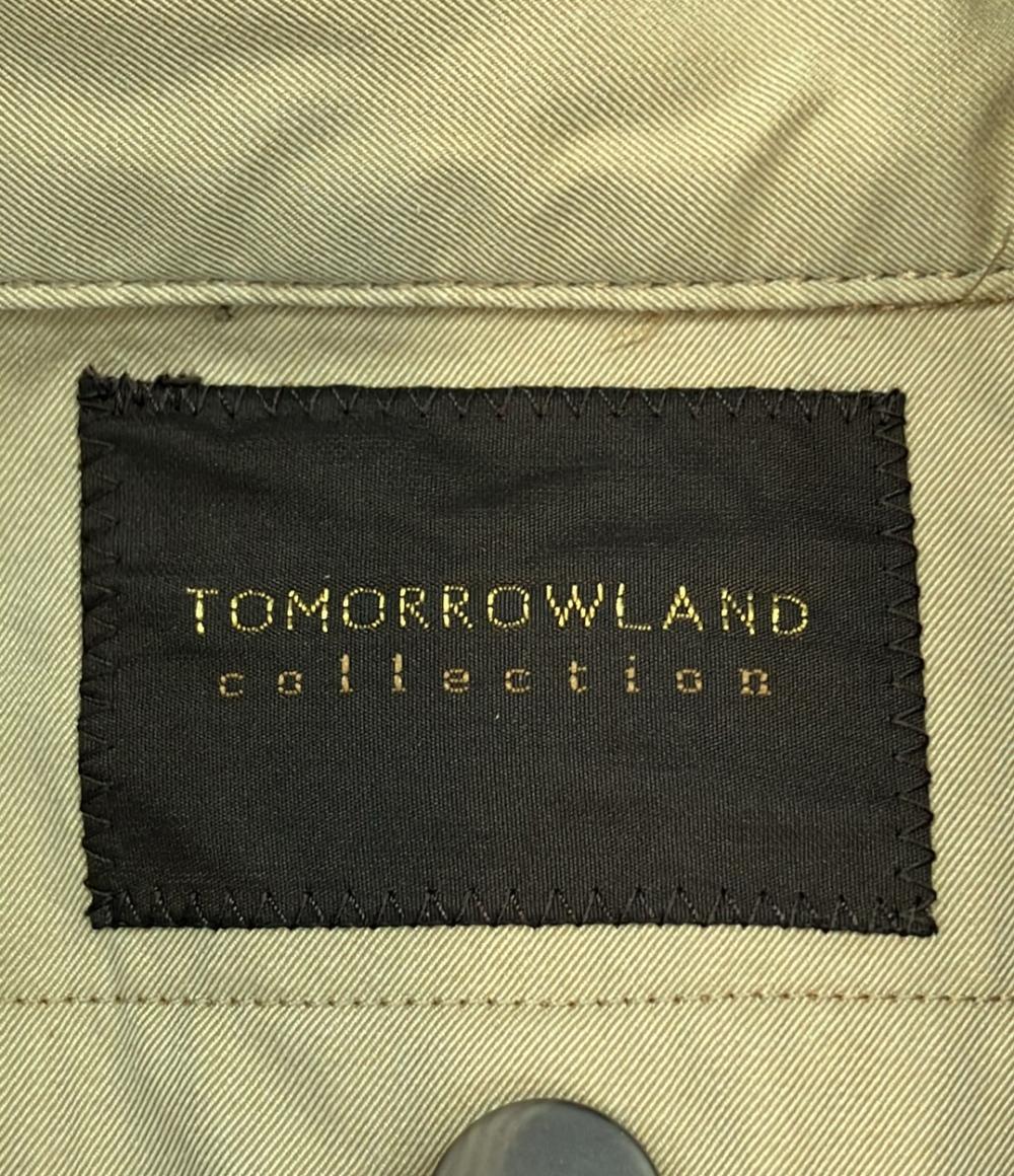 TOMORROWLAND トレンチコート ライナー ベルト付き 撥水 コットンポリエステルギャバジン トレンチコート 13-08-31-08701 レディース SIZE 34 (XS)