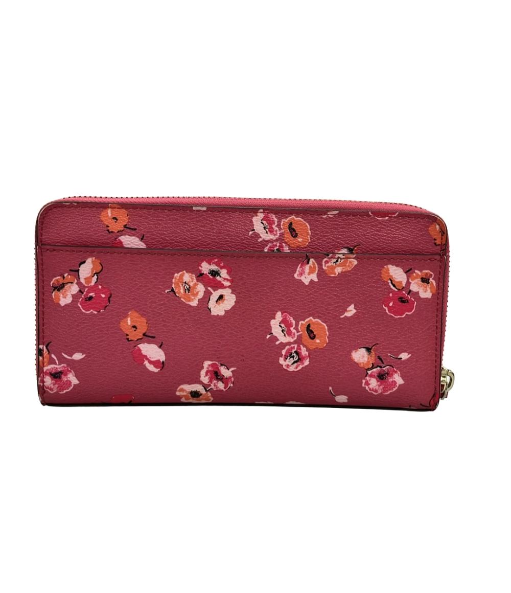 COACH ラウンドファスナー長財布 花柄 F53770 レディース コーチ
