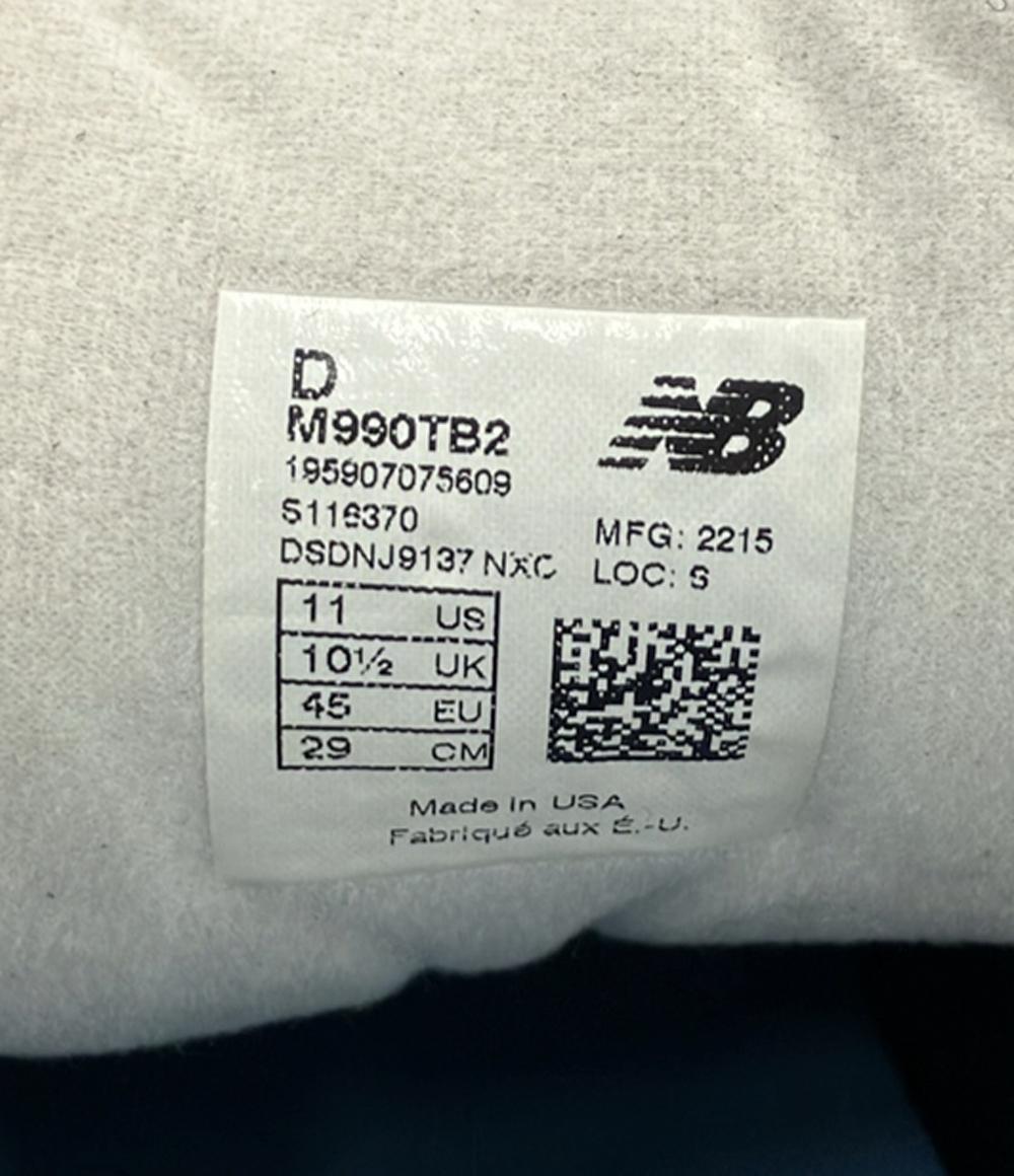 ニューバランス ローカットスニーカー M990TB2 メンズ SIZE 29.0 (XL) NEW BALANCE