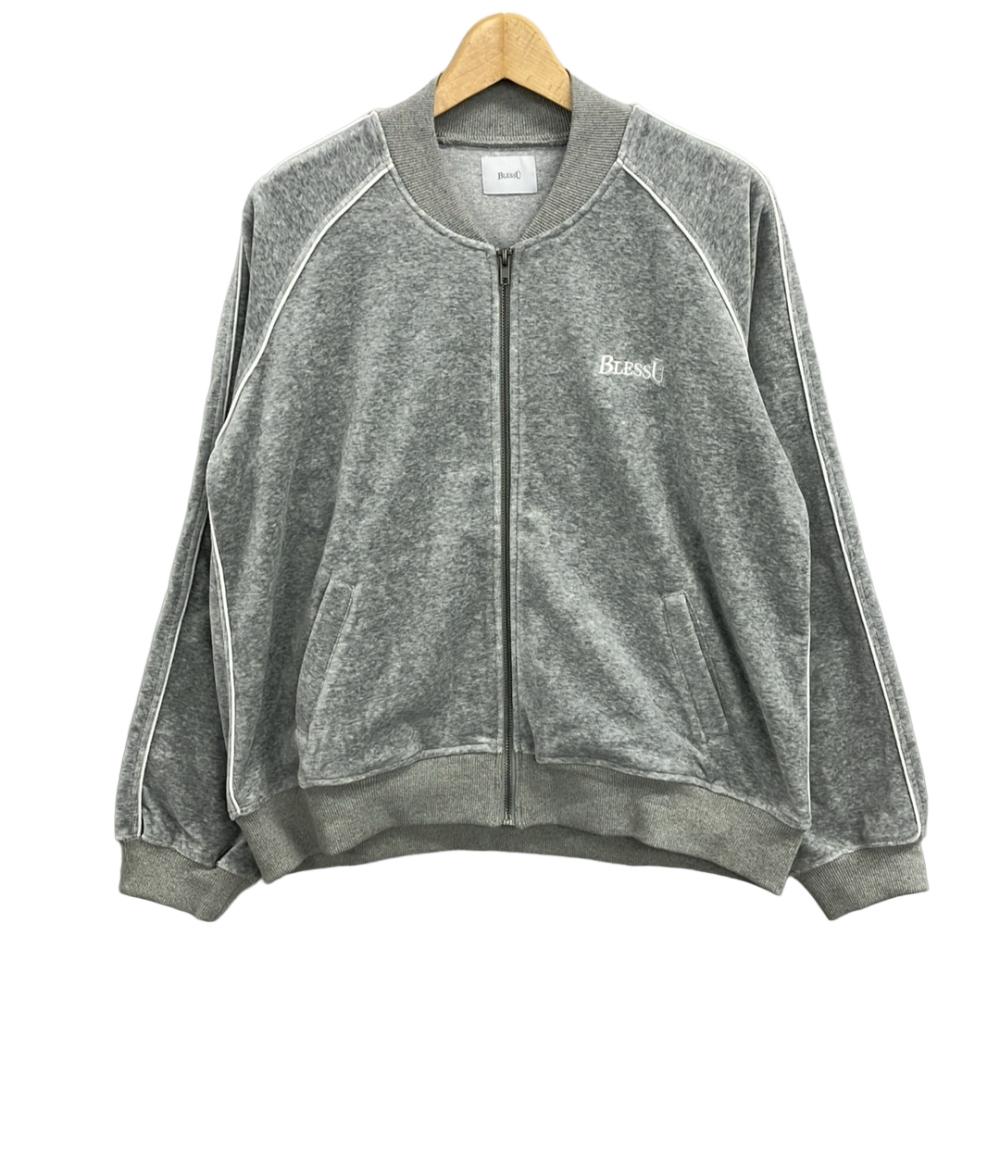 美品 ブレスユー トラックジャケット velour track jacket メンズ SIZE M (M) BLESS U