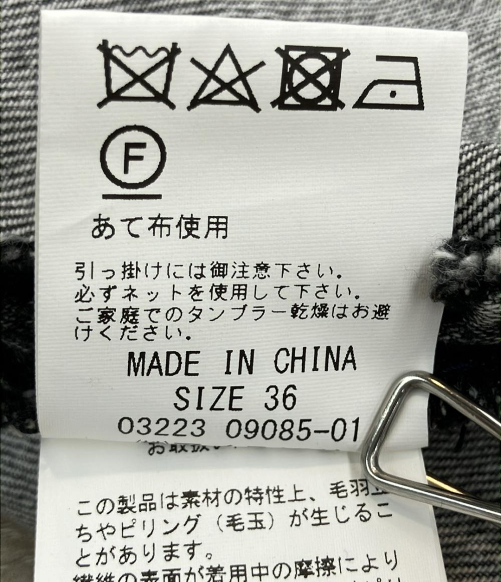 Diagram GRACE CONTINENTAL デニムジャケット ニットコンビ レディース SIZE 36 (S) ダイアグラムグレースコンチネンタル