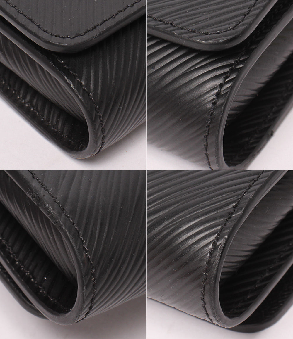 LOUIS VUITTON チェーンウォレット ショルダーバッグ 肩掛け 斜め掛け ポルトフォイユ ツイスト チェーン エピ M62038 レディース ルイ・ヴィトン