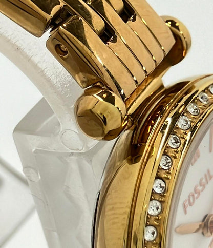 フォッシル 腕時計 クオーツ ホワイト BQ3592 レディース FOSSIL