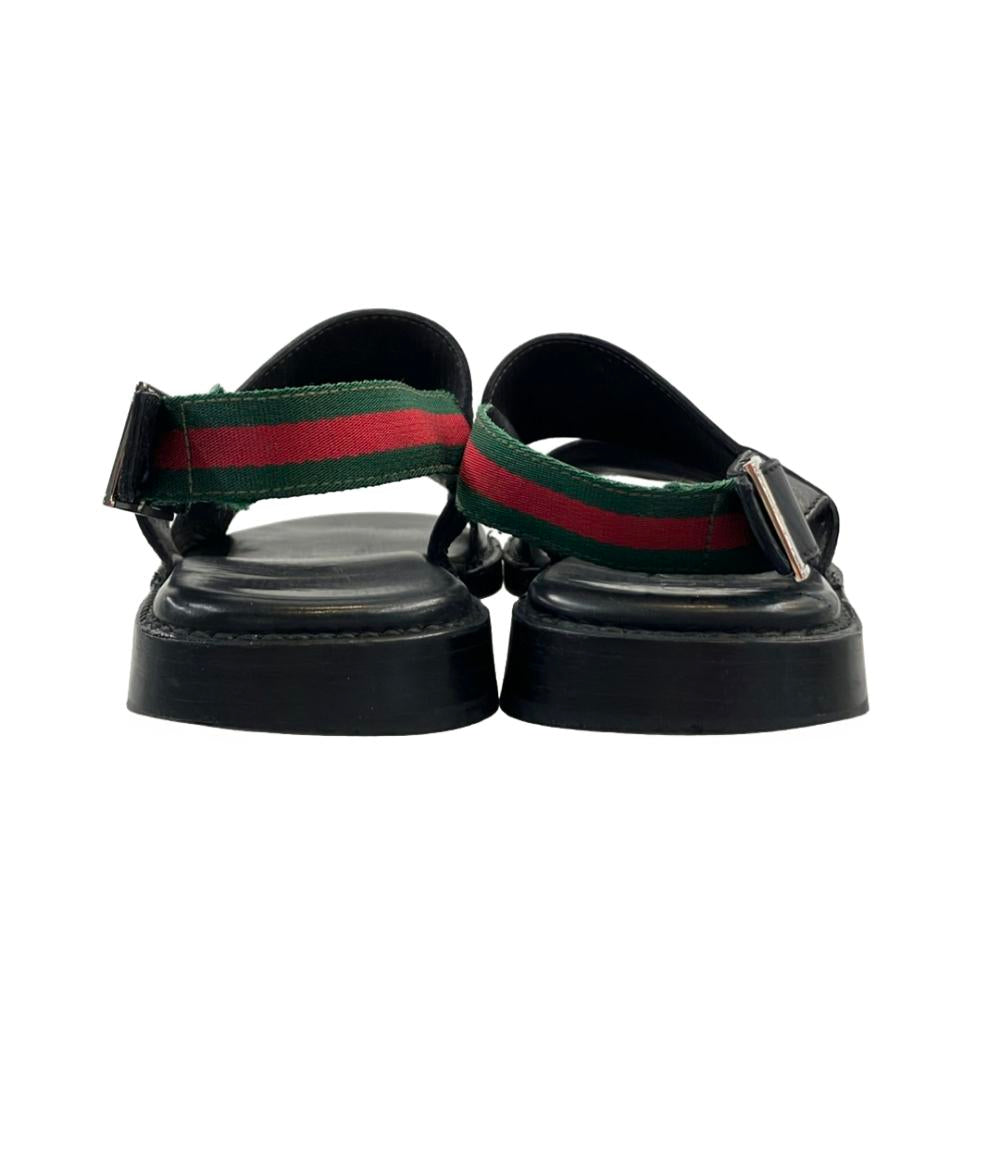 GUCCI レザーサンダル シェリーライン メンズ SIZE 40 (25cm) グッチ