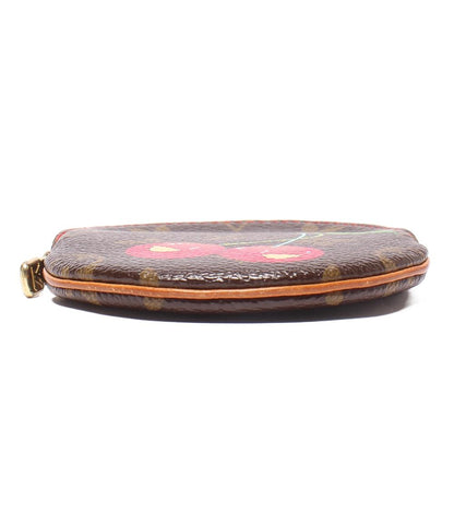 LOUIS VUITTON コインケース×村上隆 カラビナ付き ポルトモネ ロン モノグラムチェリー M95043 レディース メンズ ルイ・ヴィトン