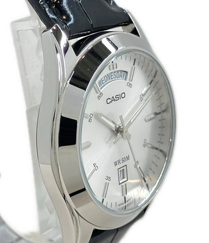CASIO 腕時計 クオーツ シルバー MTP-1370 メンズ カシオ