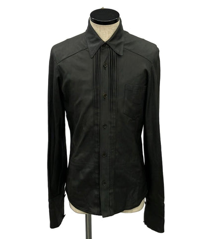 Ruffo research 長袖レザーシャツA.F. Vandevorst期 メンズ ルッフォ リサーチ