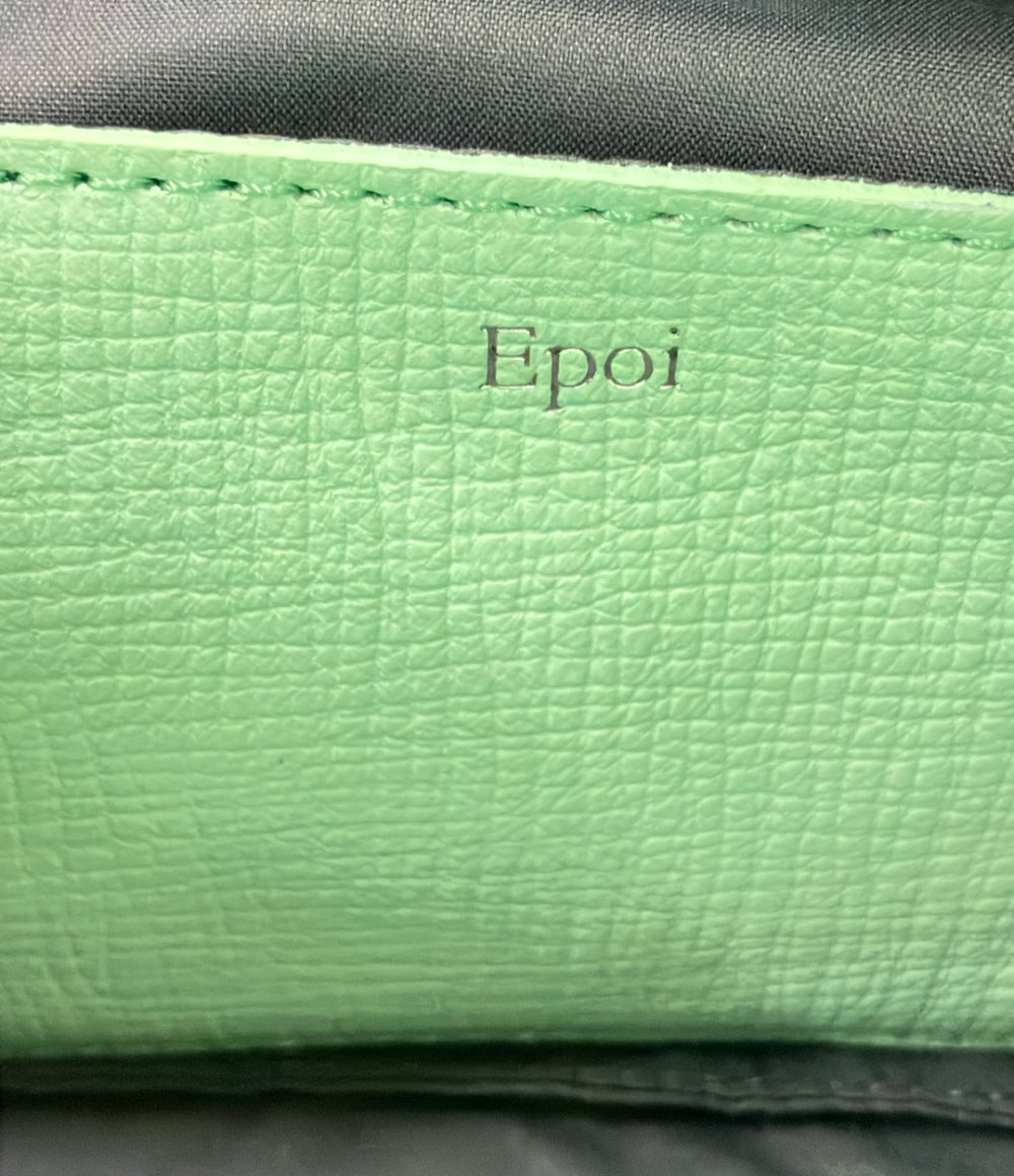 美品 Epoi ハンドバッグ タック クラッチポーチ レディース エポイ