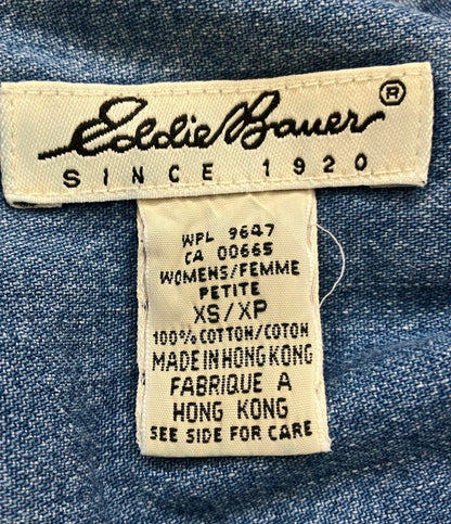 エディー・バウアー 長袖デニムシャツ レディース SIZE XS (XS) Eddie Bauer