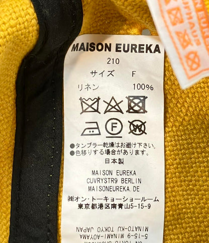 美品 メゾンエウレカ つば広ハット レディース SIZE F MAISON EUREKA