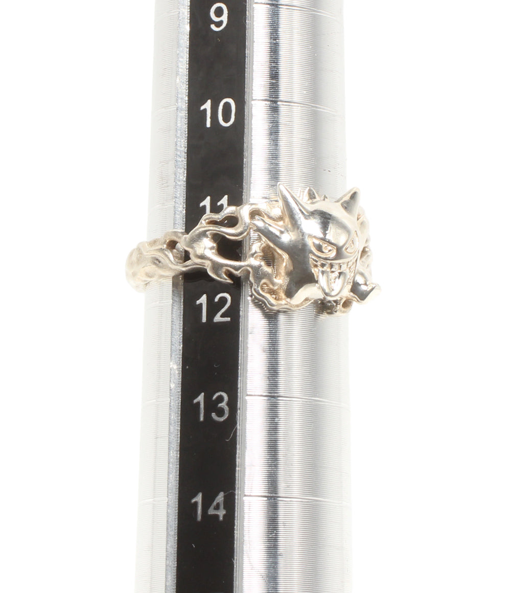 美品 U-TREASURE リング 指輪 SV925 ポケットモンスター ポケモン ゲンガーモチーフ レディース SIZE 11号 ユートレジャー