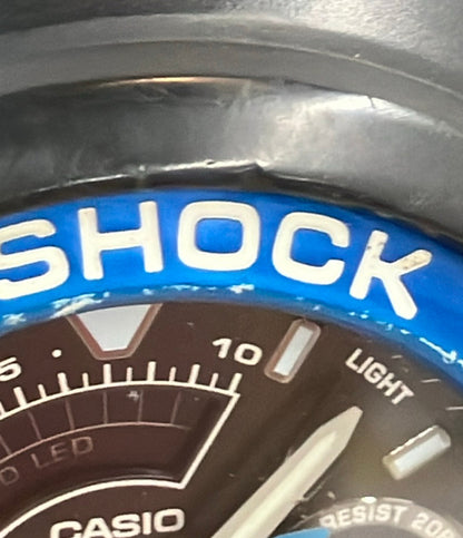 CASIOに 腕時計 G-SHOCK クオーツ ブラック AW-591 レディース メンズ カシオ