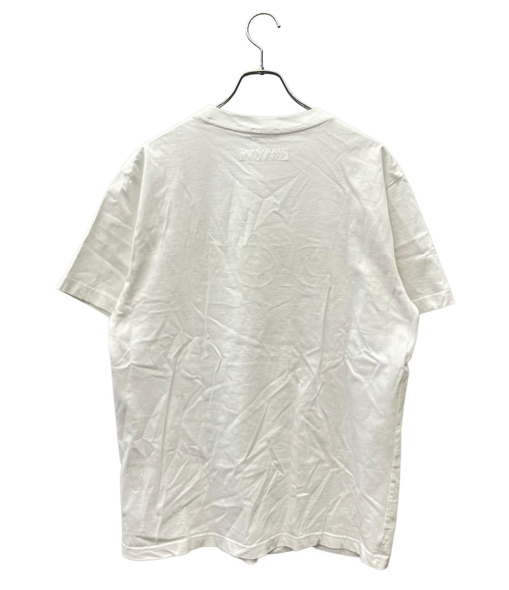 Christian Dior 半袖Tシャツ ネオン ロゴ刺繍 オーバーサイズ 393J696E0847 メンズ SIZE M クリスチャンディオール