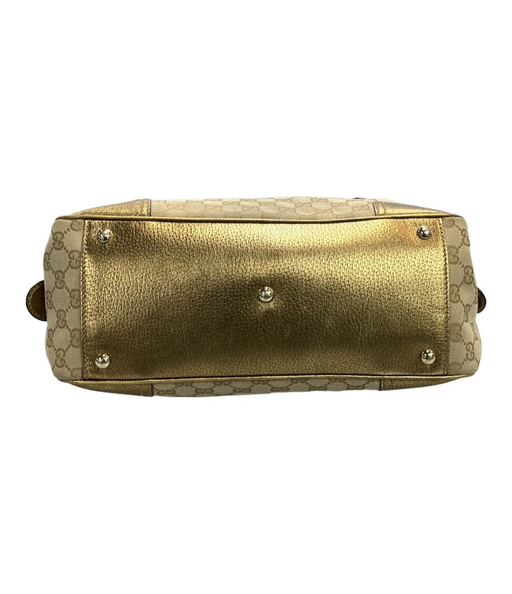 グッチ ショルダーバッグ ミニボストンバッグ肩掛け GGキャンバス 161720 497717 レディース GUCCI