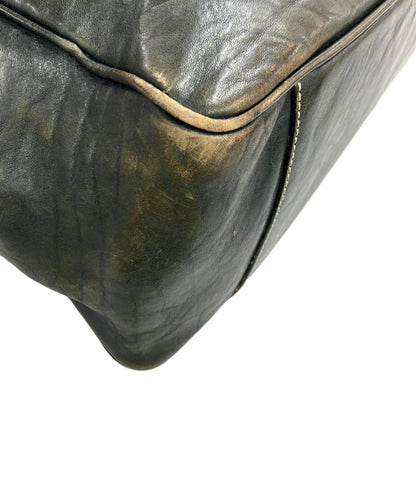 HIROFU ハンドバッグ ショルダーバッグ 2WAY 斜め掛け レザー メンズ ヒロフ