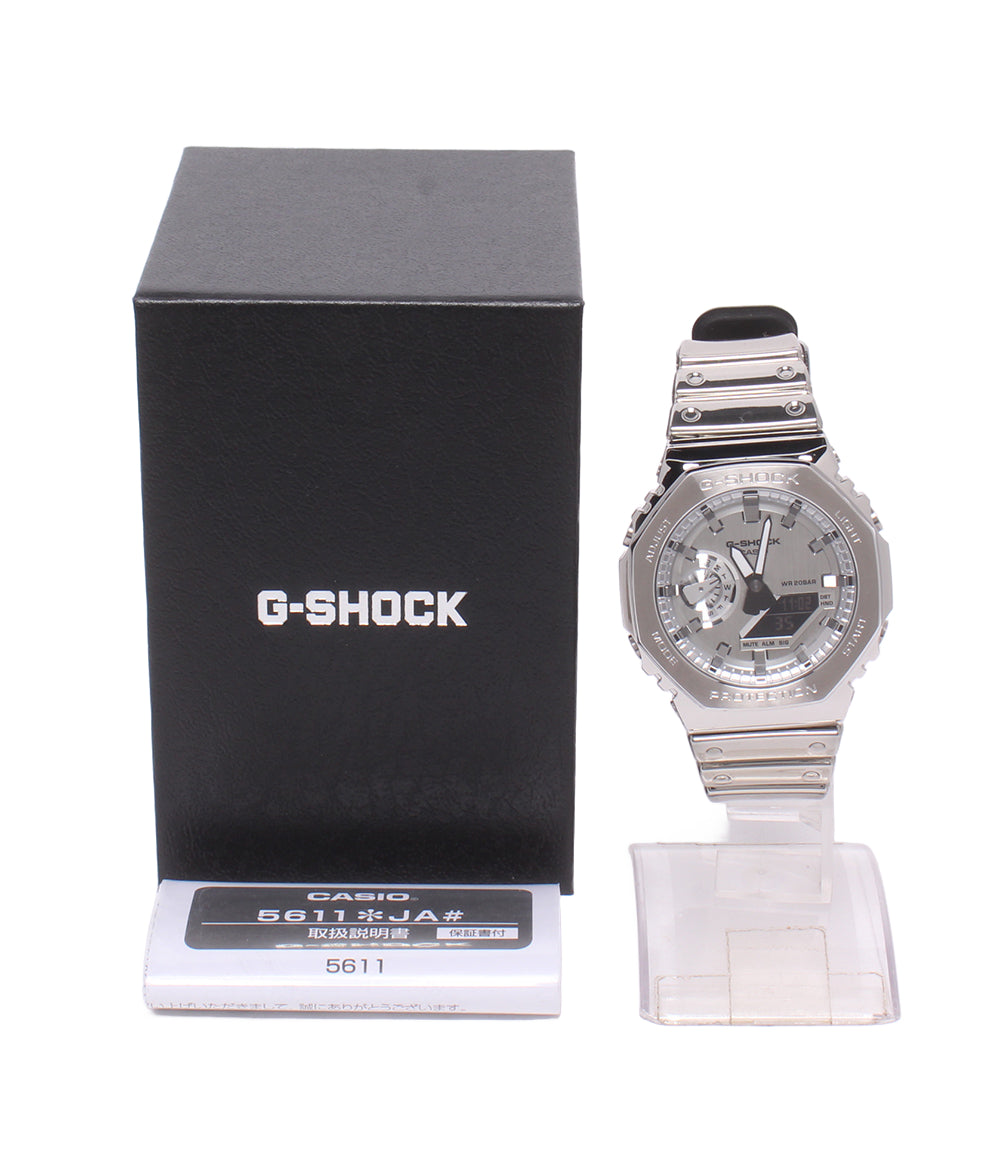 CASIO 腕時計 G-SHOCK クオーツ シルバー GM-2100YM-8AJF メンズ カシオ